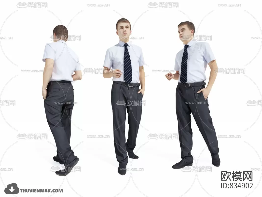 3DSKYFREE – HUMAN - PEOPLE 3DS MAX MODELS