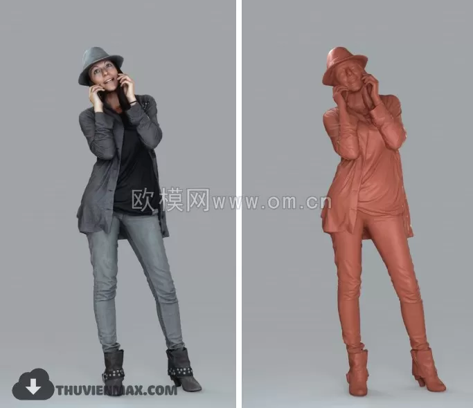 3DSKYFREE – HUMAN - PEOPLE 3DS MAX MODELS