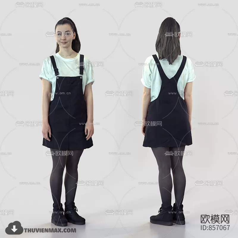 3DSKYFREE – HUMAN - PEOPLE 3DS MAX MODELS