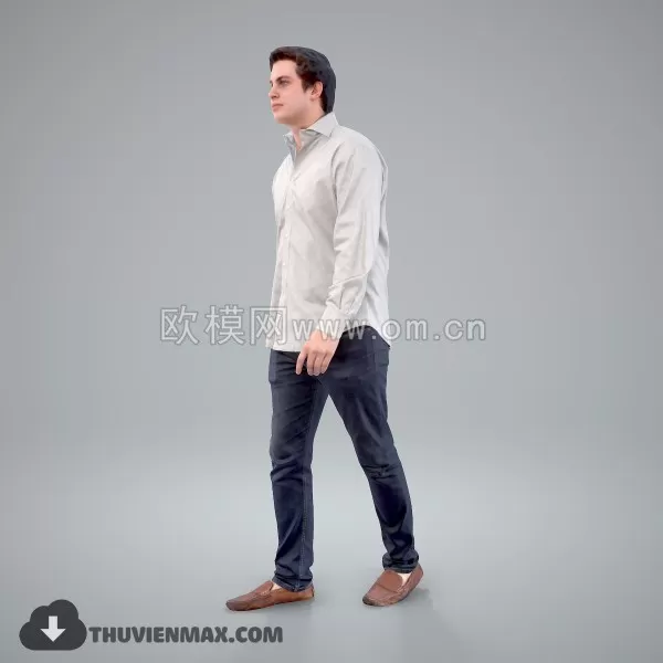 3DSKYFREE – HUMAN - PEOPLE 3DS MAX MODELS