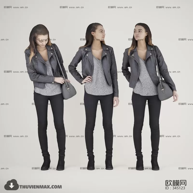 3DSKYFREE – HUMAN - PEOPLE 3DS MAX MODELS