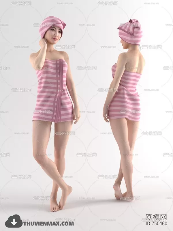 3DSKYFREE – HUMAN - PEOPLE 3DS MAX MODELS