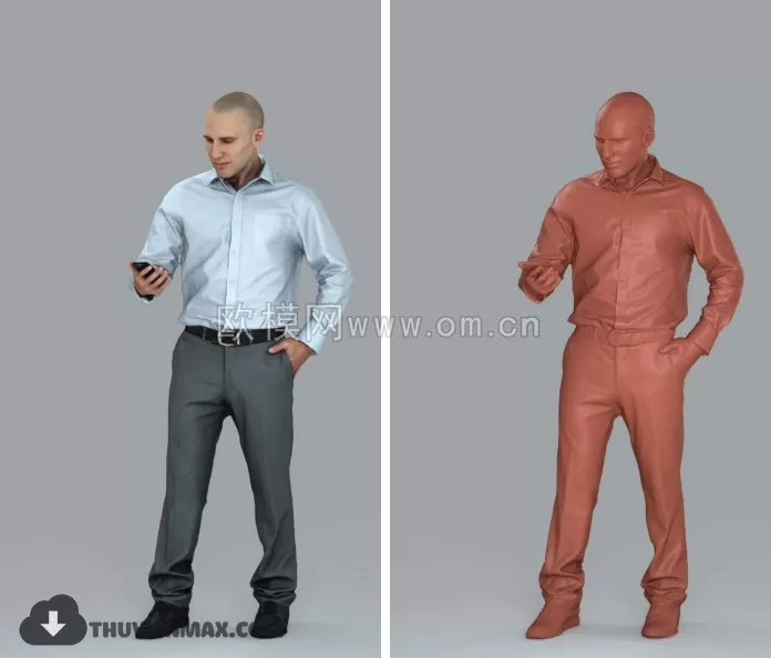 3DSKYFREE – HUMAN - PEOPLE 3DS MAX MODELS