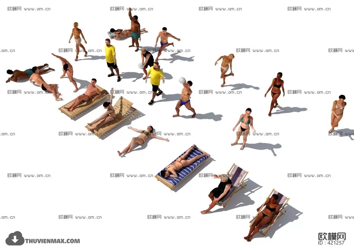 HUMAN PRO 3D MODELS – 156