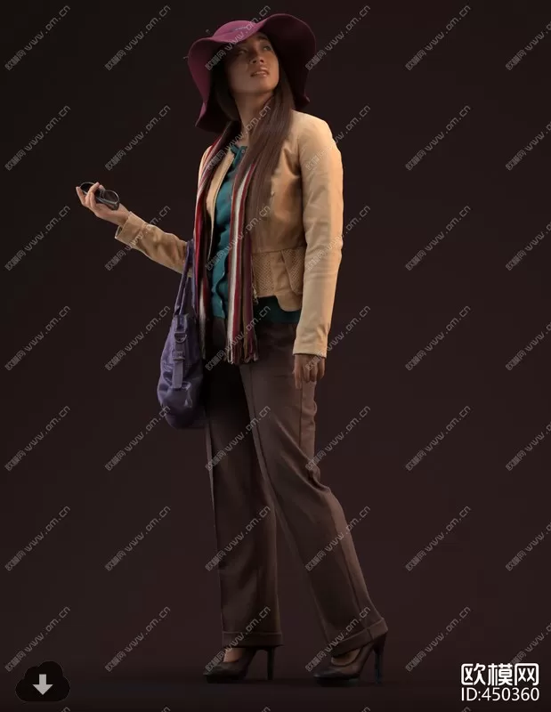 3DSKYFREE – HUMAN - PEOPLE 3DS MAX MODELS