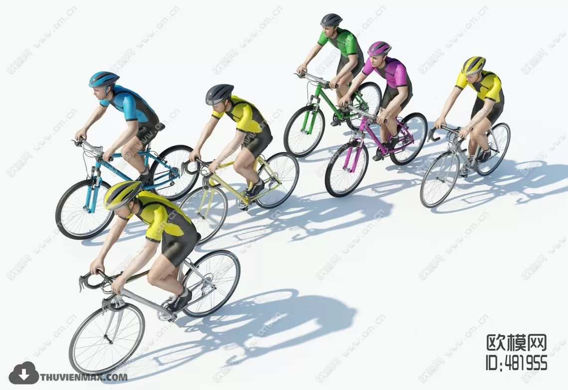 3DSKYFREE – HUMAN - PEOPLE 3DS MAX MODELS