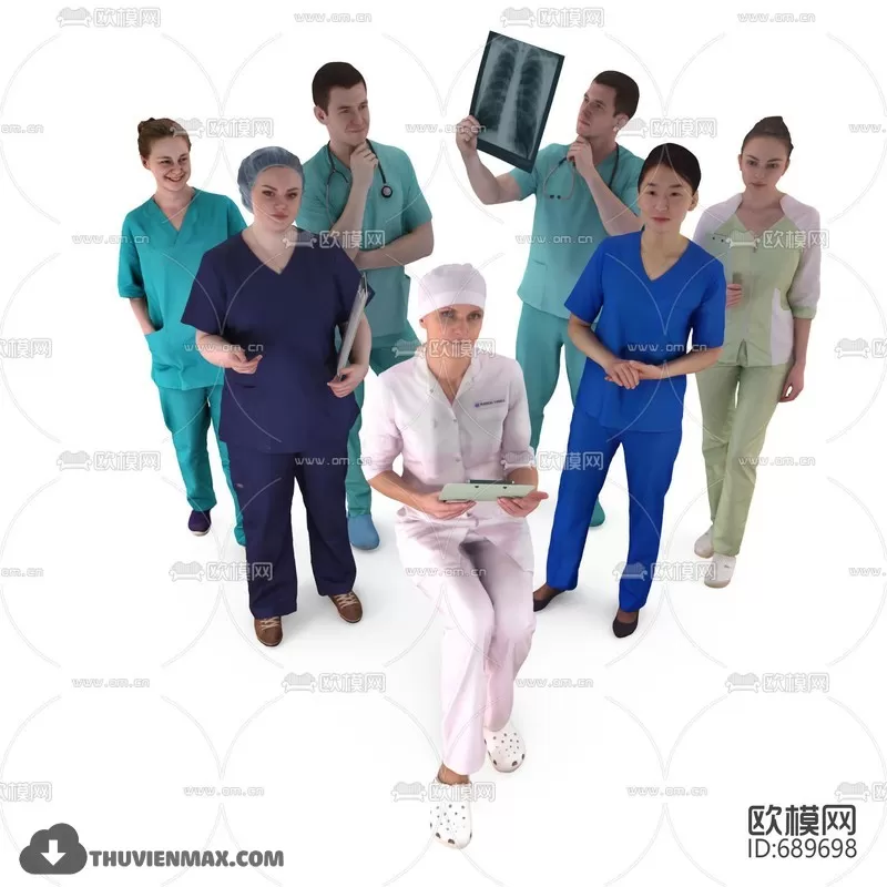 3DSKYFREE – HUMAN - PEOPLE 3DS MAX MODELS