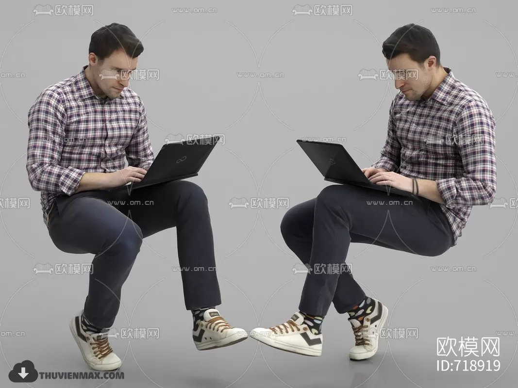 3DSKYFREE – HUMAN - PEOPLE 3DS MAX MODELS