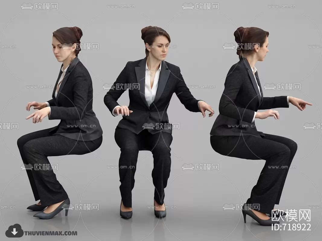 3DSKYFREE – HUMAN - PEOPLE 3DS MAX MODELS