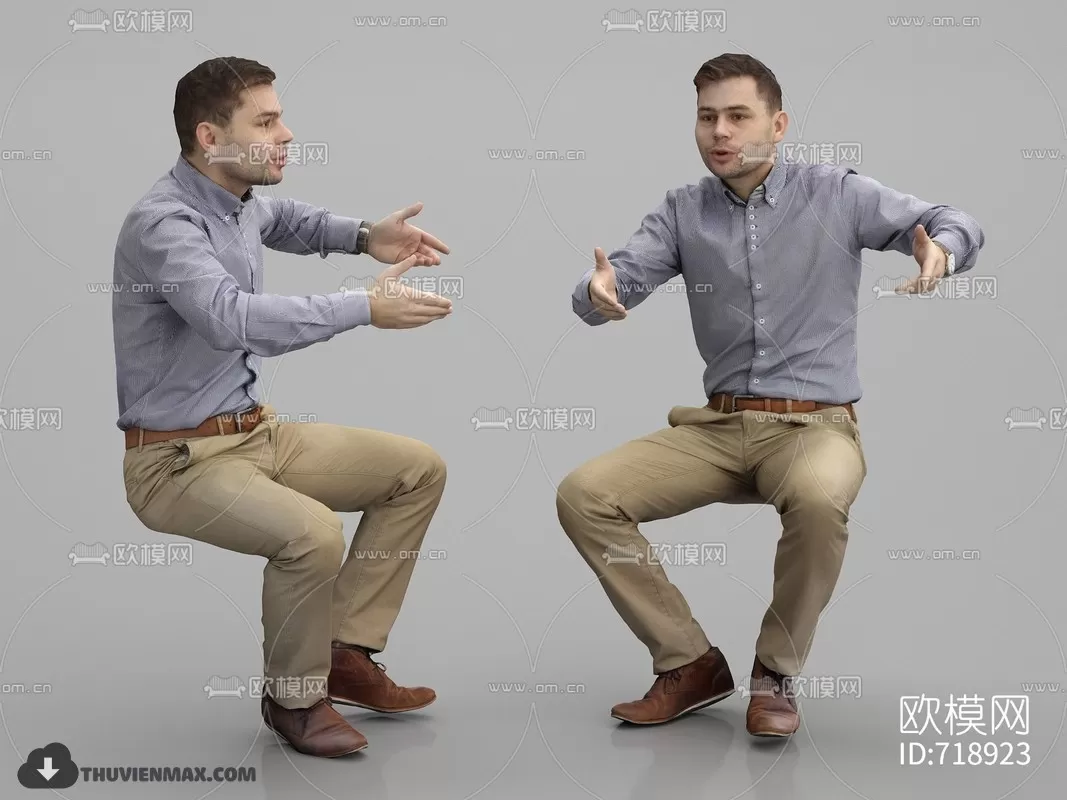 3DSKYFREE – HUMAN - PEOPLE 3DS MAX MODELS