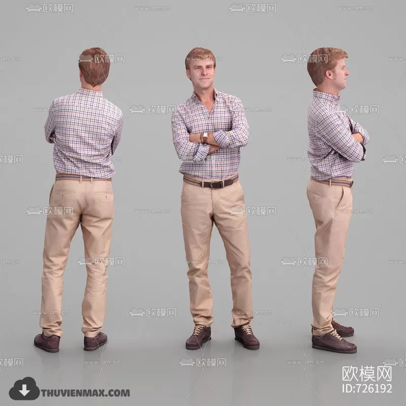 3DSKYFREE – HUMAN - PEOPLE 3DS MAX MODELS