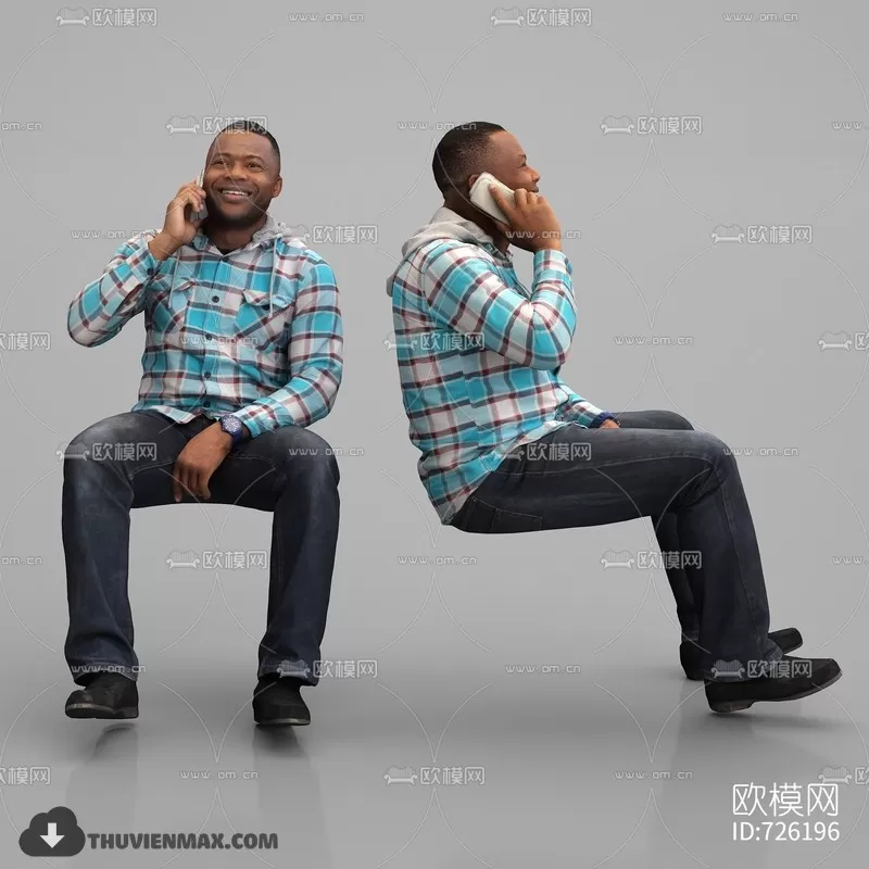 3DSKYFREE – HUMAN - PEOPLE 3DS MAX MODELS