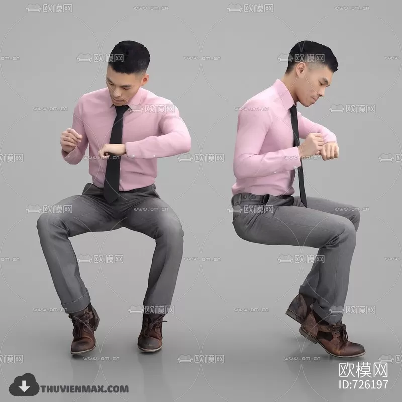 3DSKYFREE – HUMAN - PEOPLE 3DS MAX MODELS