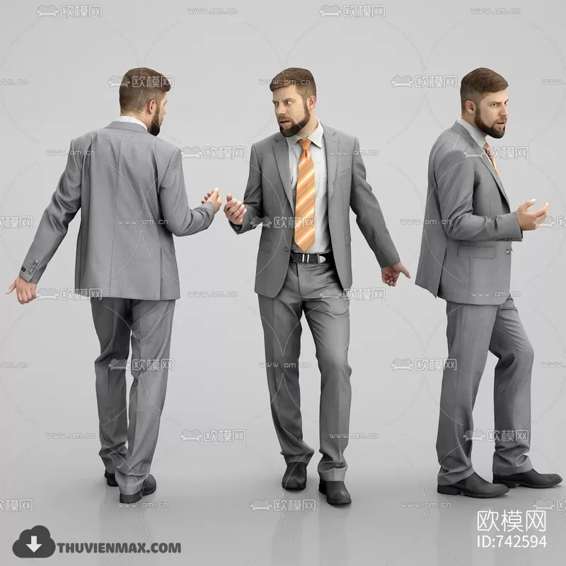 3DSKYFREE – HUMAN - PEOPLE 3DS MAX MODELS