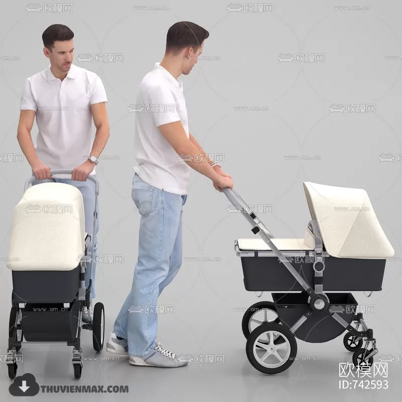 3DSKYFREE – HUMAN - PEOPLE 3DS MAX MODELS