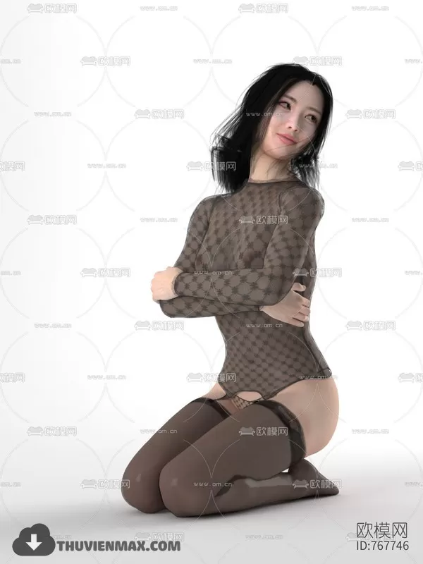 3DSKYFREE – HUMAN - PEOPLE 3DS MAX MODELS