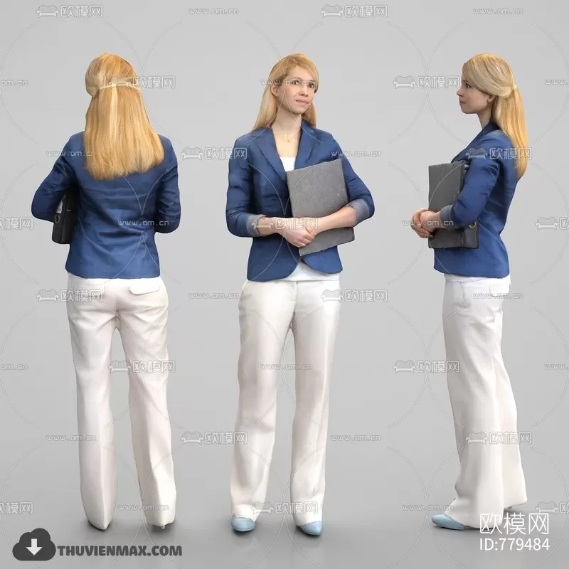 3DSKYFREE – HUMAN - PEOPLE 3DS MAX MODELS