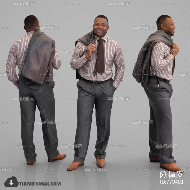 3DSKYFREE – HUMAN - PEOPLE 3DS MAX MODELS