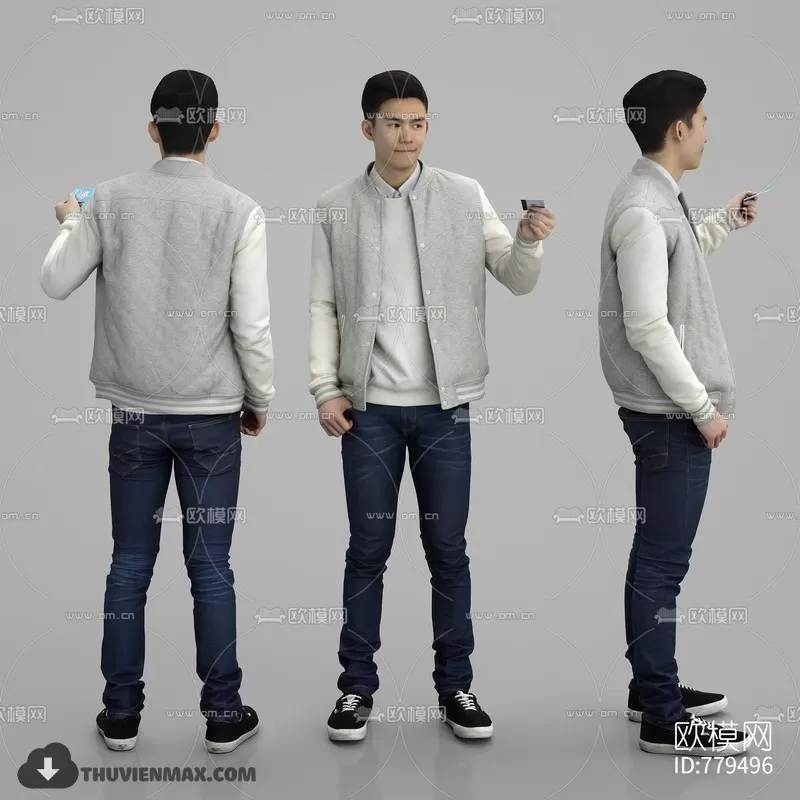 3DSKYFREE – HUMAN - PEOPLE 3DS MAX MODELS