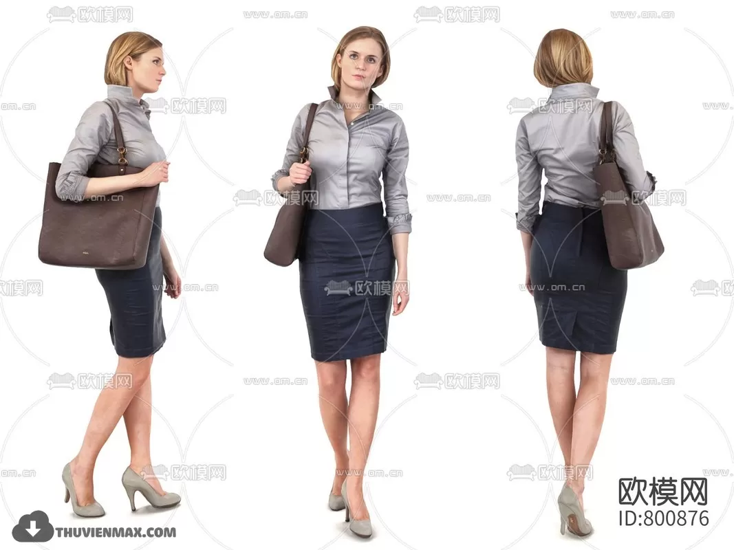 3DSKYFREE – HUMAN - PEOPLE 3DS MAX MODELS