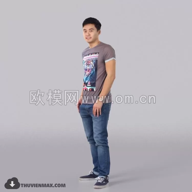 3DSKYFREE – HUMAN - PEOPLE 3DS MAX MODELS