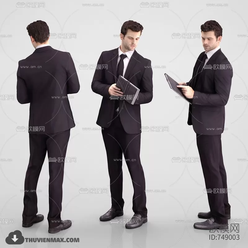 3DSKYFREE – HUMAN - PEOPLE 3DS MAX MODELS