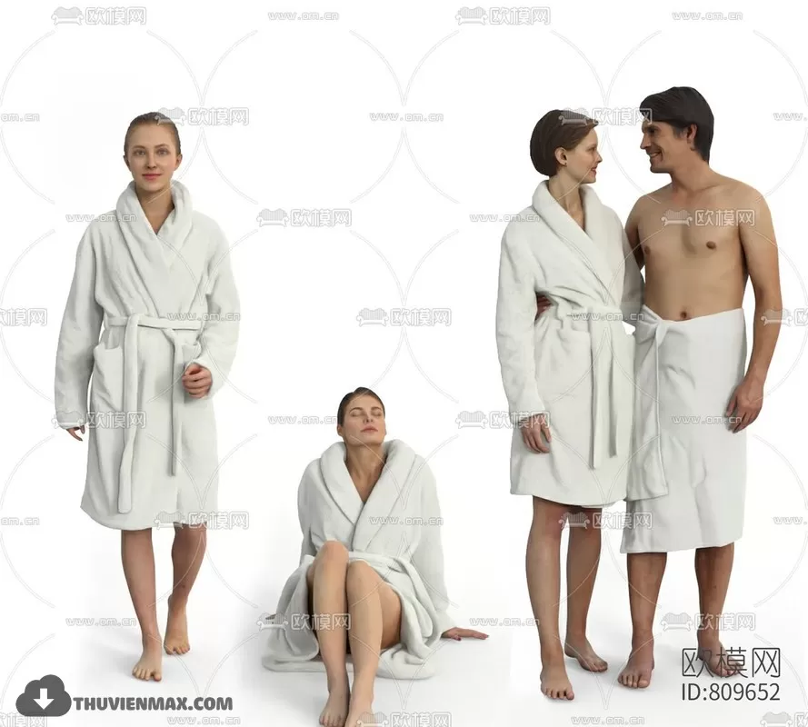 3DSKYFREE – HUMAN - PEOPLE 3DS MAX MODELS