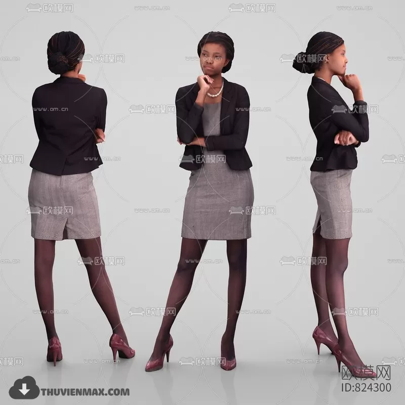 3DSKYFREE – HUMAN - PEOPLE 3DS MAX MODELS