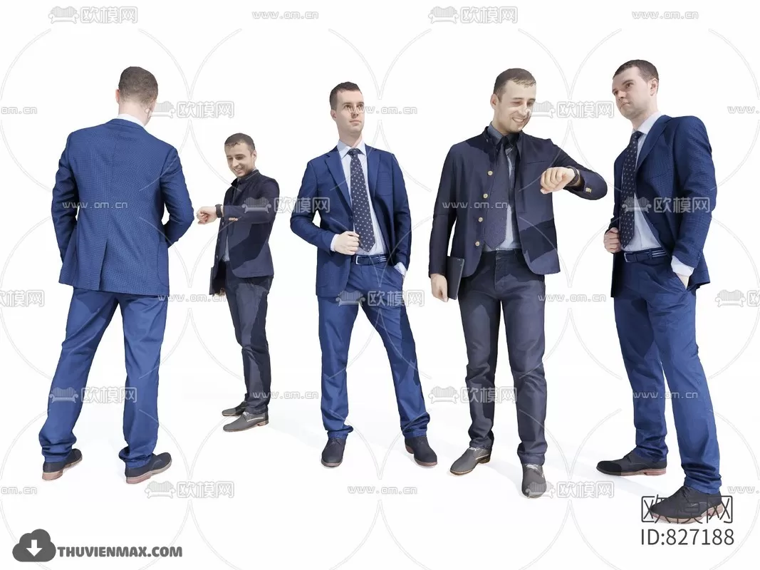 3DSKYFREE – HUMAN - PEOPLE 3DS MAX MODELS