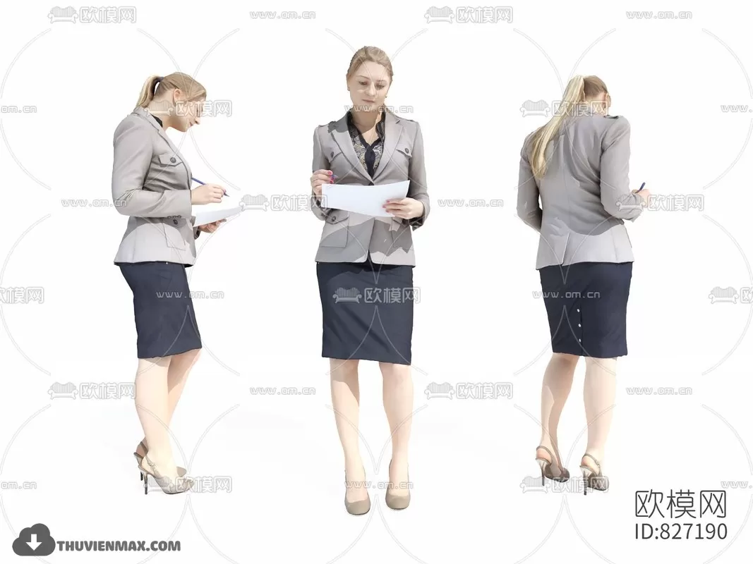 3DSKYFREE – HUMAN - PEOPLE 3DS MAX MODELS