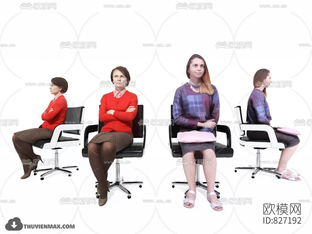 3DSKYFREE – HUMAN - PEOPLE 3DS MAX MODELS