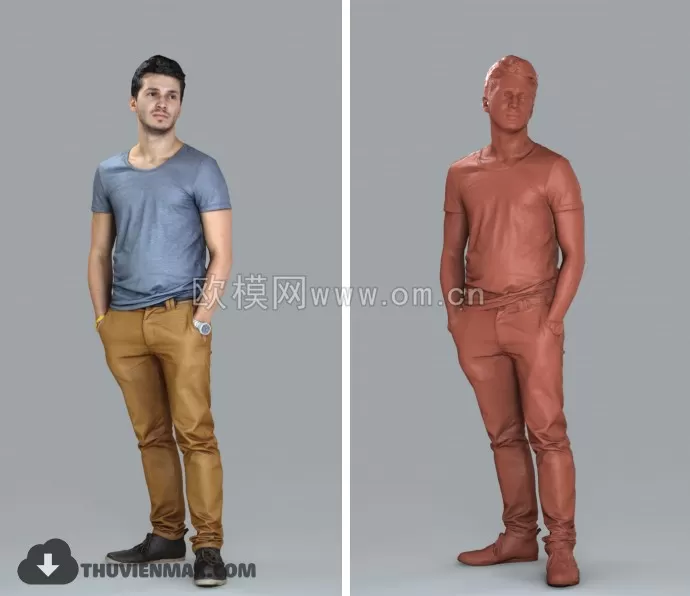 3DSKYFREE – HUMAN - PEOPLE 3DS MAX MODELS