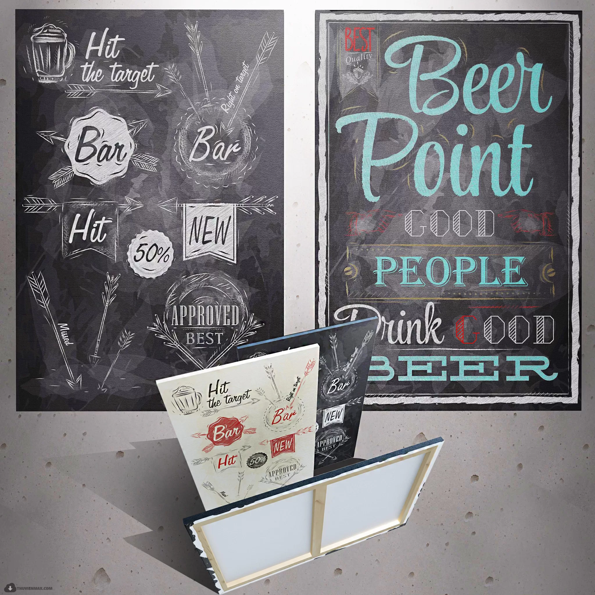 3DSKYFREE – INTERIOR - BAR 3DS MAX MODELS