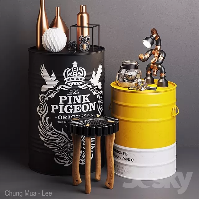 3DSKYFREE – INTERIOR - COFFEE 3DS MAX MODELS