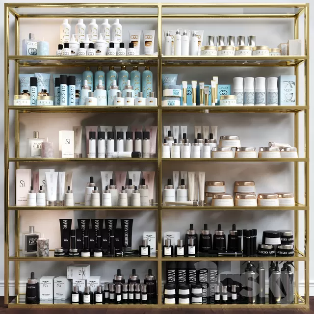 3DSKYFREE – INTERIOR - COSMETIC 3DS MAX MODELS