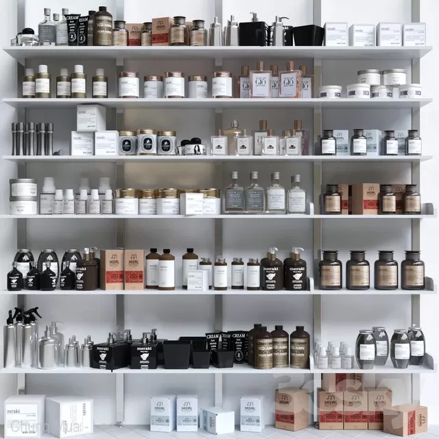 3DSKYFREE – INTERIOR - COSMETIC 3DS MAX MODELS