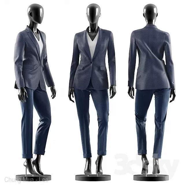 3DSKYFREE – INTERIOR - FASHION 3DS MAX MODELS