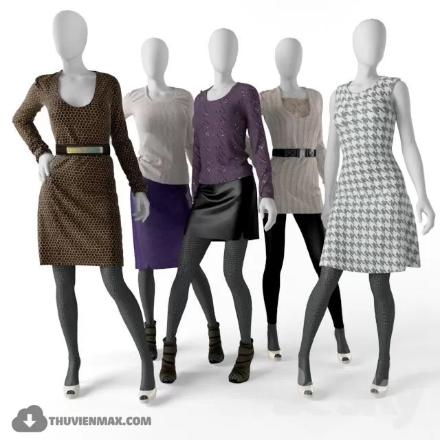3DSKYFREE – INTERIOR - FASHION 3DS MAX MODELS