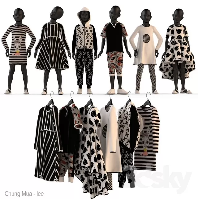 3DSKYFREE – INTERIOR - FASHION 3DS MAX MODELS