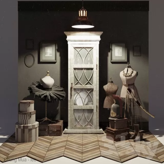 3DSKYFREE – INTERIOR - FASHION 3DS MAX MODELS