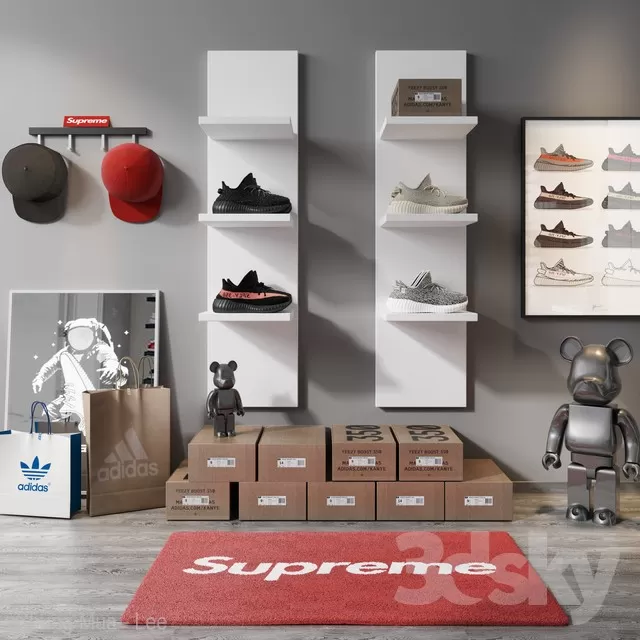 3DSKYFREE – INTERIOR - FASHION 3DS MAX MODELS