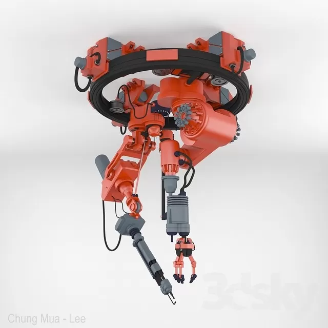 3DSKYFREE – INTERIOR - GARRAGE 3DS MAX MODELS