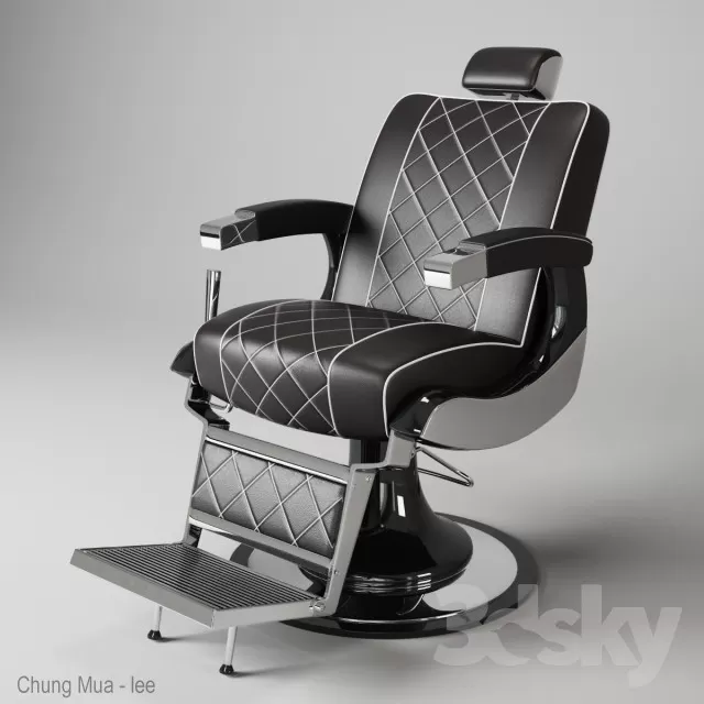 3DSKYFREE – INTERIOR - HAIR CUT 3DS MAX MODELS