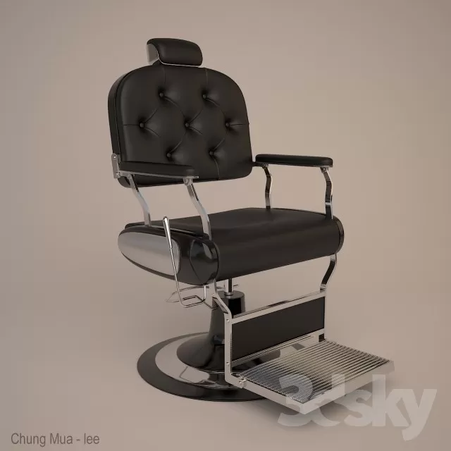 3DSKYFREE – INTERIOR - HAIR CUT 3DS MAX MODELS