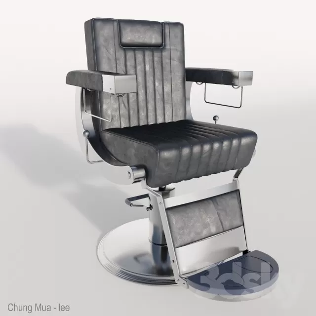 3DSKYFREE – INTERIOR - HAIR CUT 3DS MAX MODELS