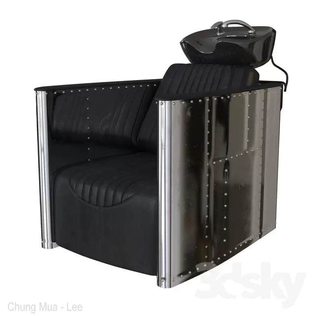 3DSKYFREE – INTERIOR - HAIR CUT 3DS MAX MODELS