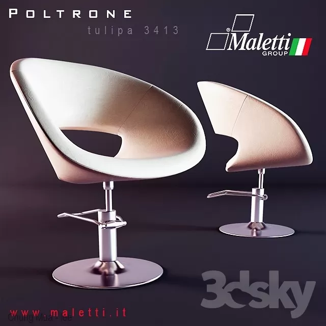 INTERIOR - HAIR CUT 3D MODELS