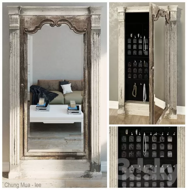 3DSKYFREE – INTERIOR - JEWELLERY 3DS MAX MODELS