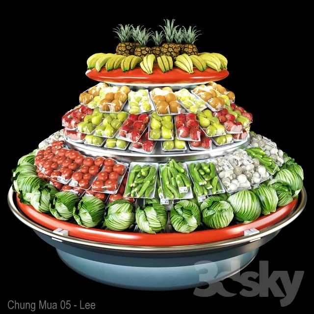 3DSKYFREE – INTERIOR - MARKET 3DS MAX MODELS