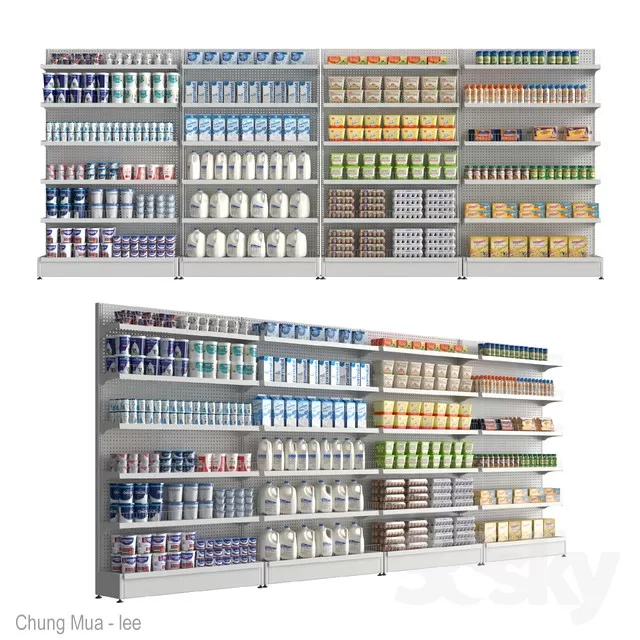 3DSKYFREE – INTERIOR - MARKET 3DS MAX MODELS